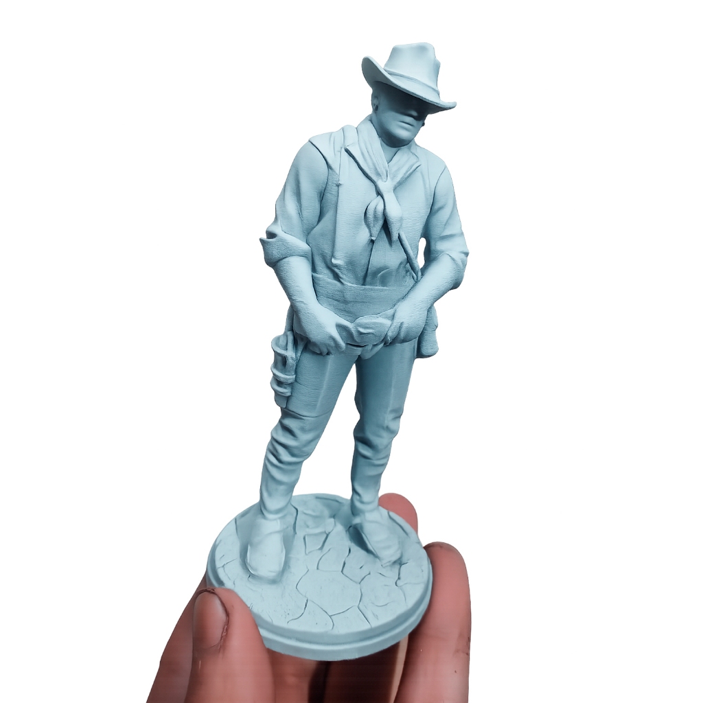 Boneco Arthur Morgan Action Figure Red Dead Redemption 2 12cm Decoração Impressão 3D
