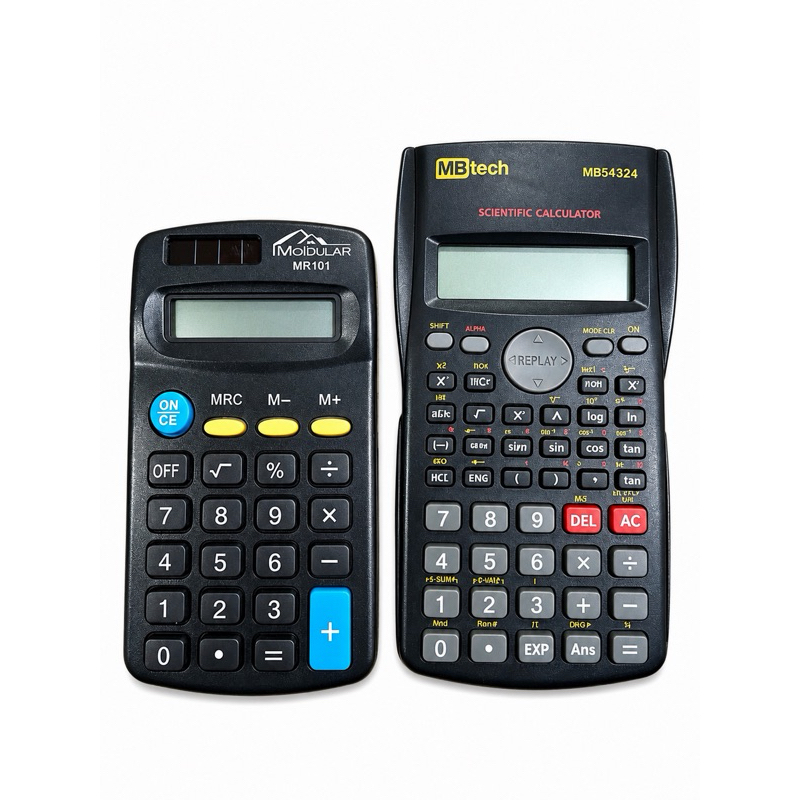Calculadora de Bolso ou cientifica  - Compacta, Silenciosa e Ergonômica, 1 UND