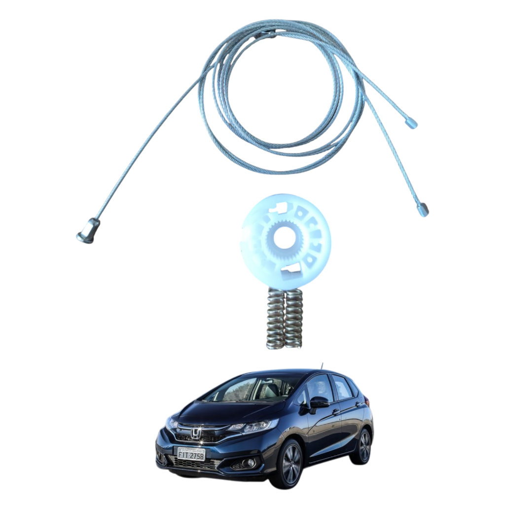 Kit Reparo Vidro Elétrico Honda New Fit 2009 a 2013