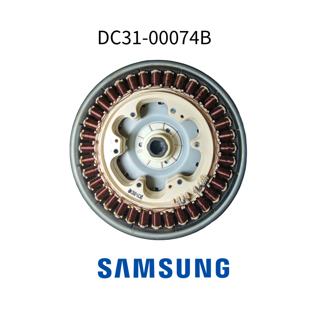 Estator + Rotor Do Motor Lava Seca Samsung - Dc31-00074b -