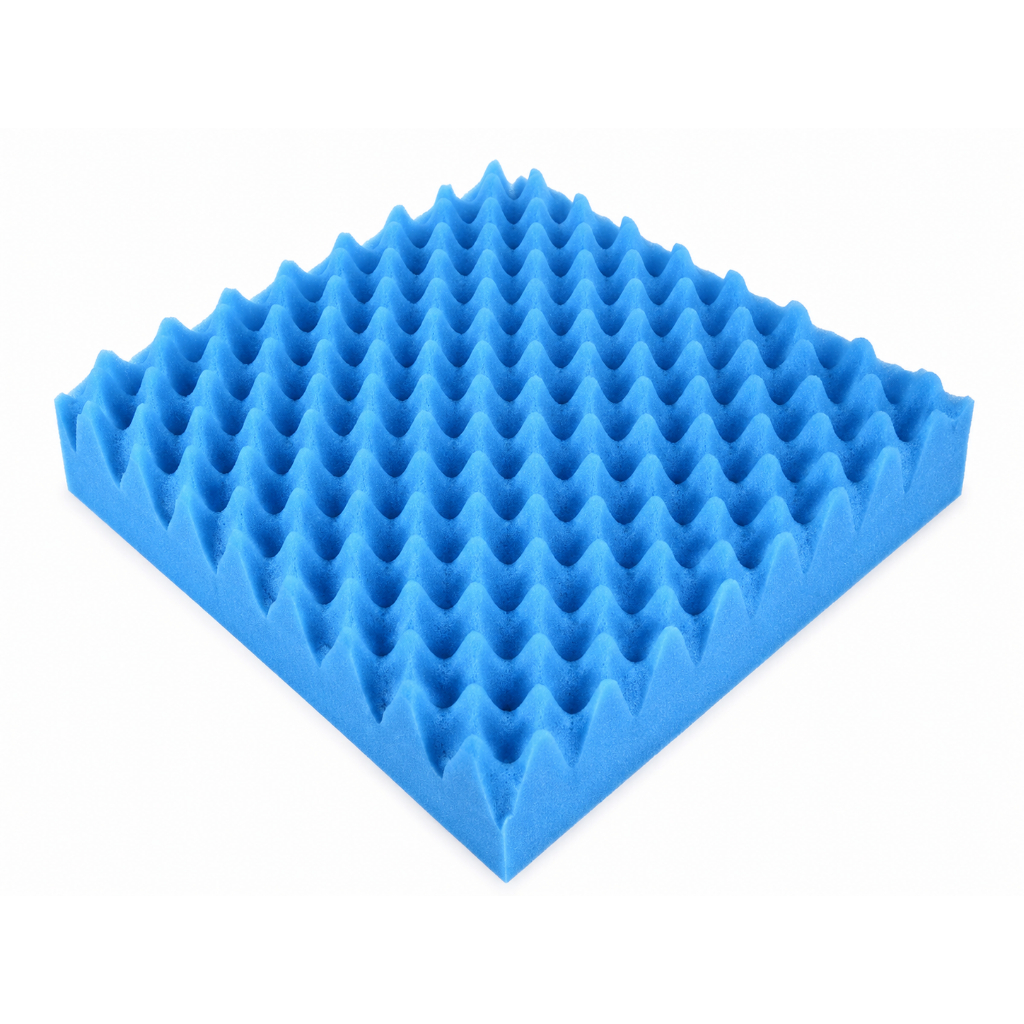 Almofada Piramidal Caixa de Ovo Quadrada Sem Orifício 41x41cm para Prevenção de Escaras