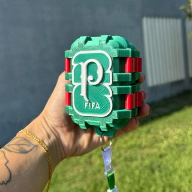 Porta figurinhas coleção Times - Palmeiras