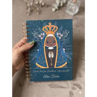 CADERNO A5 NOSSA SENHORA DE APARECIDA PERSONALIZADO