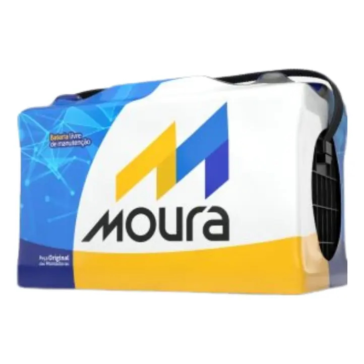 MOURA Bateria 90Ah M90TE Polo Positivo Esquerdo Hyundai HR H-100 Kia Sportage Diesel 95 a 15 Ssangyong Korando 12 a 19