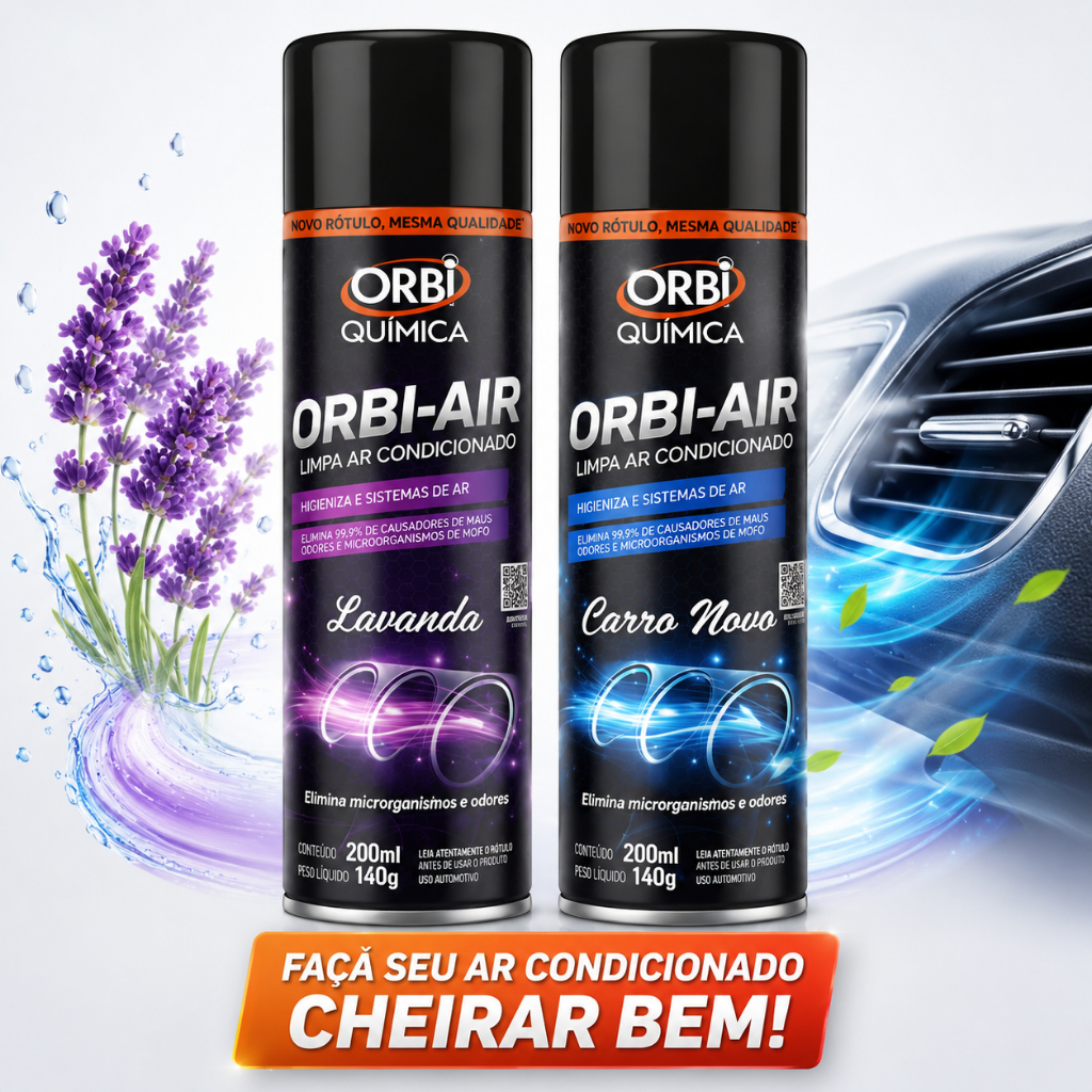 Kit 2 Higienizador Ar Condicionado Limpeza Cheiro Respiração