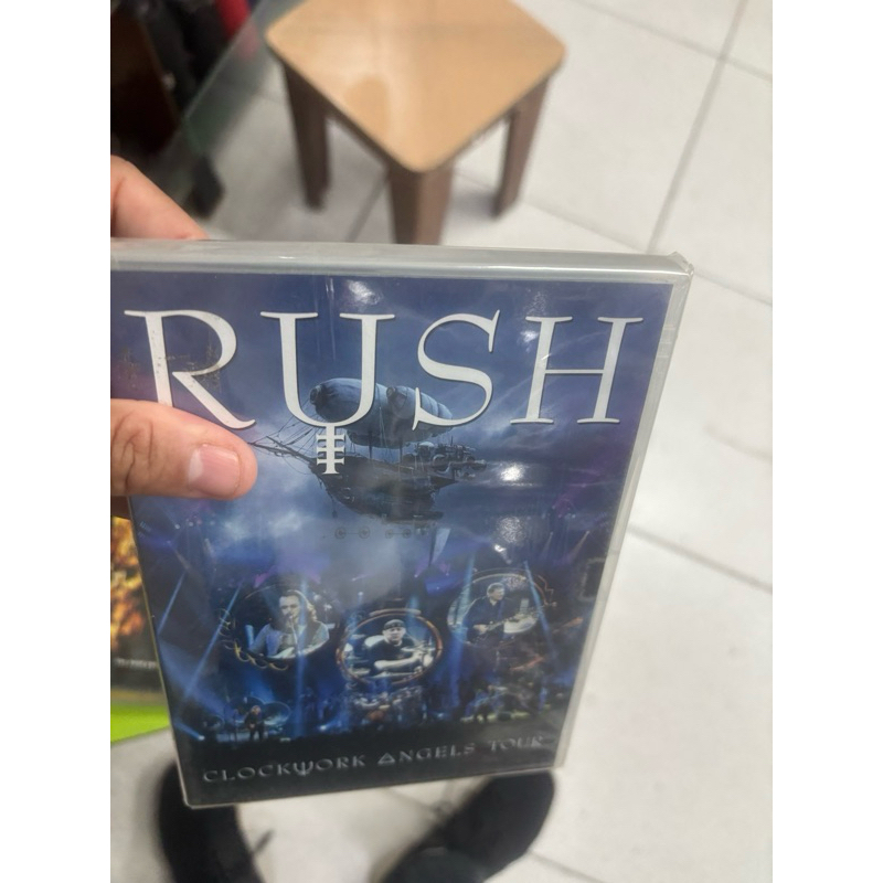 Rush Clockwork Angels Tour Dvd (Usado) duplo