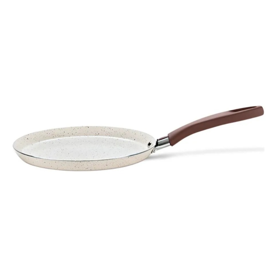 TAPIOQUEIRA PANQUEQUEIRA 22CM VANILLA CERAMIC LIFE INDUÇÃO BRINOX