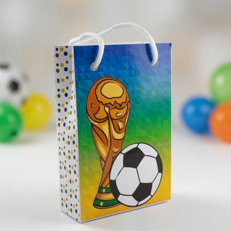 Sacolinha Futebol / Brasil / Sacola Personalizada / Lembrancinha personalizada / Aniversário