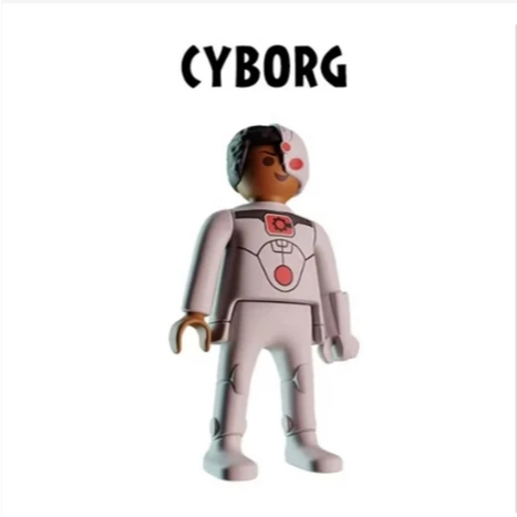 Playmobil DC Kinder Ovo Cyborg