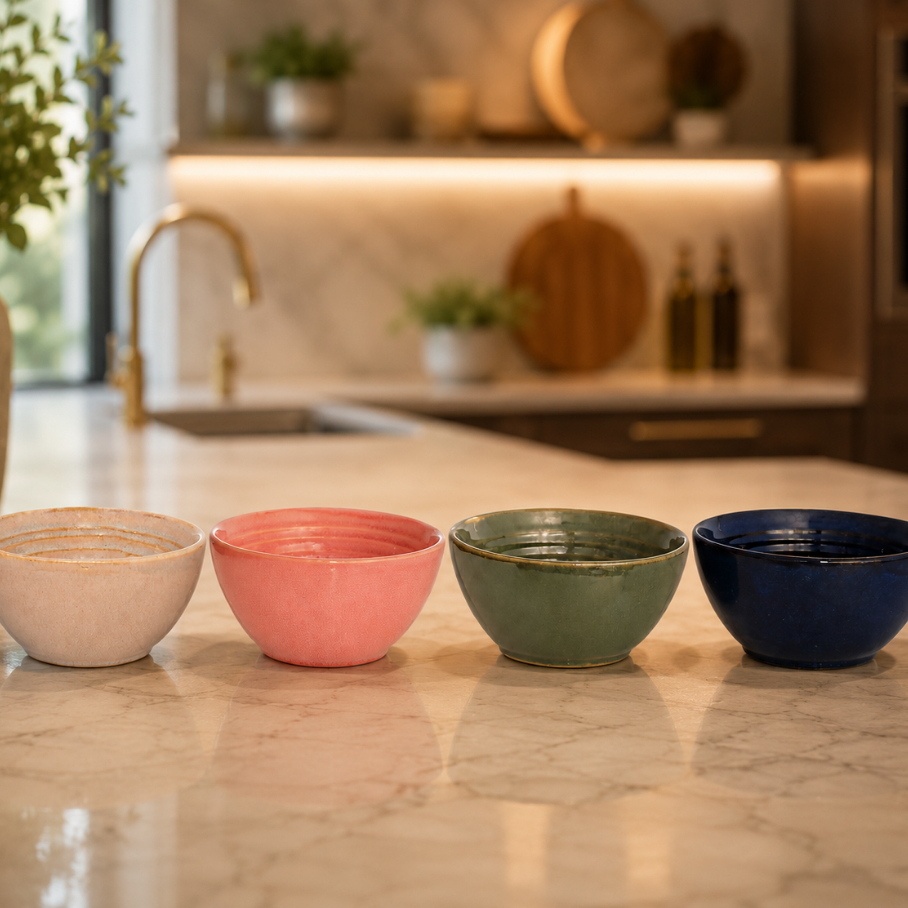 Imagem  Tigela Bowl De Cerâmica Maeve Multicor 350ml Hauskraft