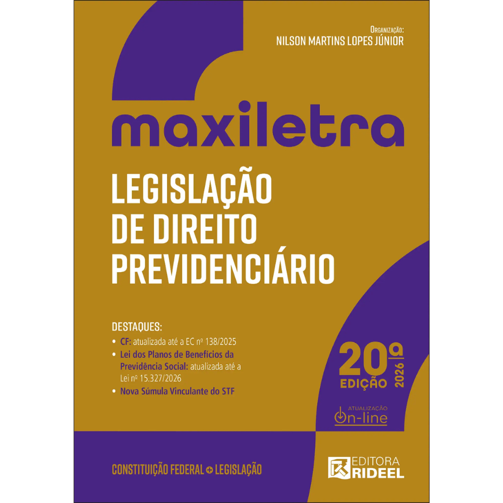 Legislação de Direito Previdenciário - Maxiletra 2026 — imagem 2 de 2