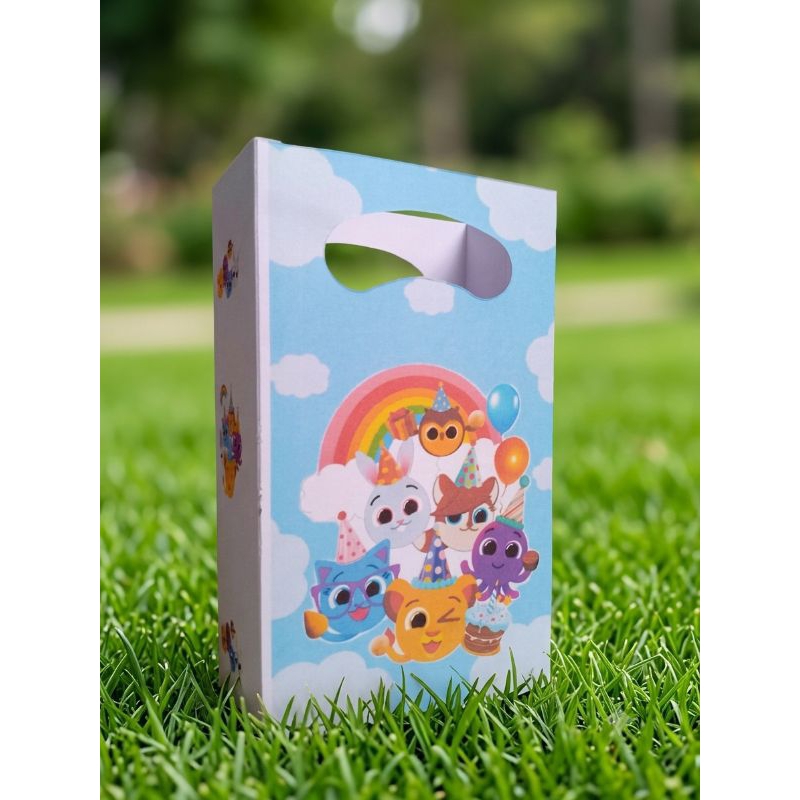 kit 2 sacolinhas surpresa personalizadas bolofofo kits festas lembrancinhas, ideal para aniversário, eventos
