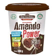 PASTA AMENDOPOWER CACAU DACOLÔNIA 500G