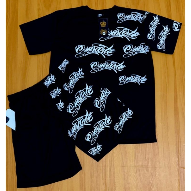 Kit Conjunto Masculino Camiseta e Bermuda Lançamento Osascorte
