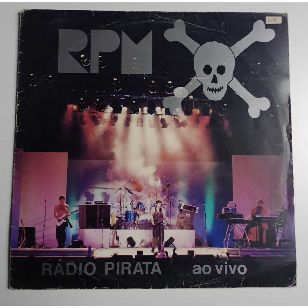RPM Rádio Pirata Ao Vivo - LP - Inclui Encarte