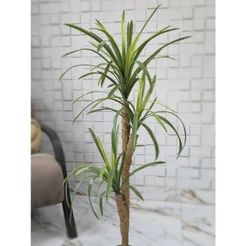 Palmeira Artificial Yucca Planta Para Decoração Toque Real Sem Vaso