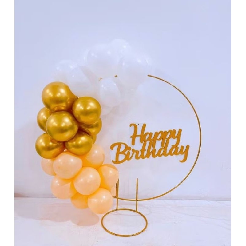 mini arco redondo de 50cm para decoração,festas e eventos
