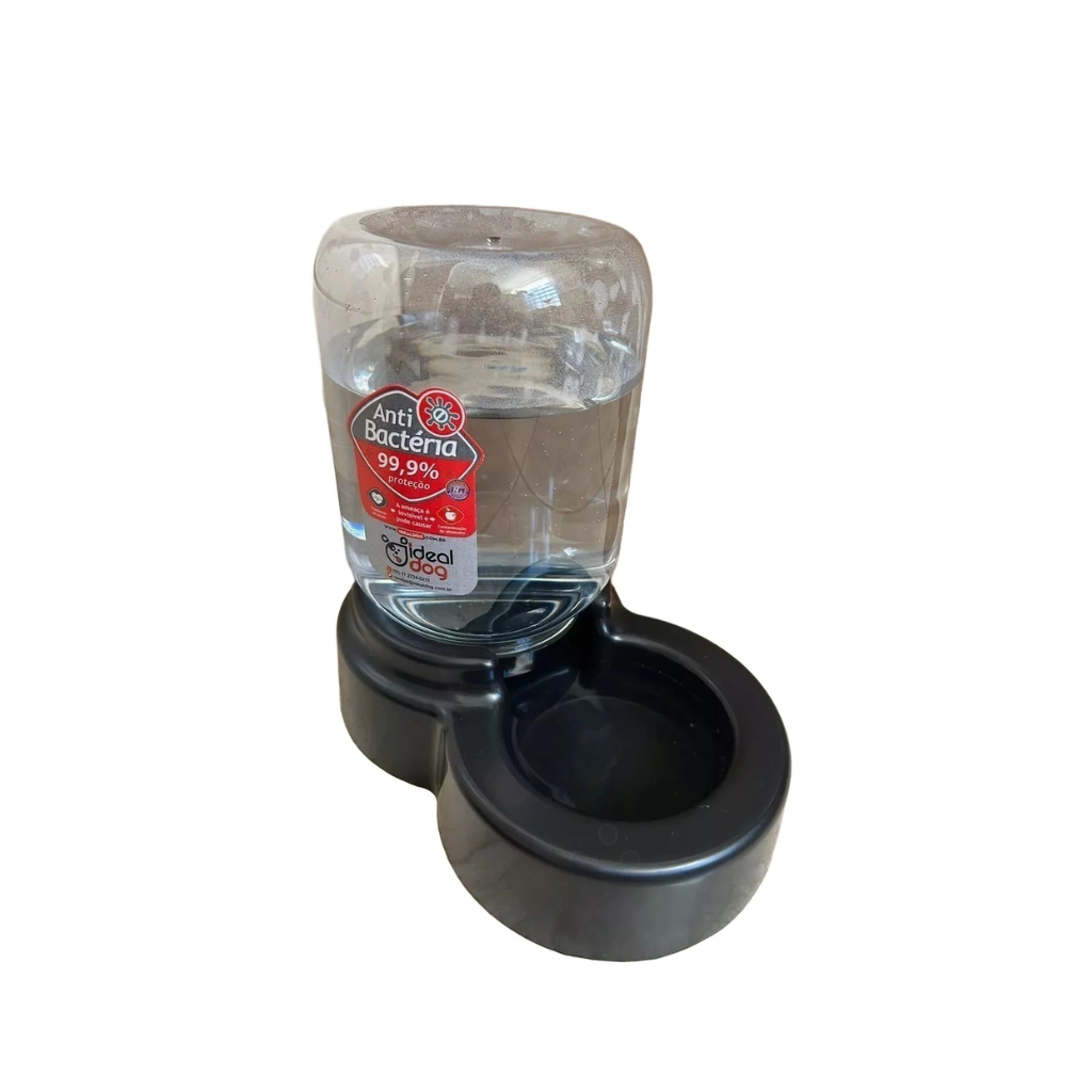 Bebedouro Gravidade 3L Antibacteriano para Cães e Gatos – Ideal Dog | Sem Energia Elétrica