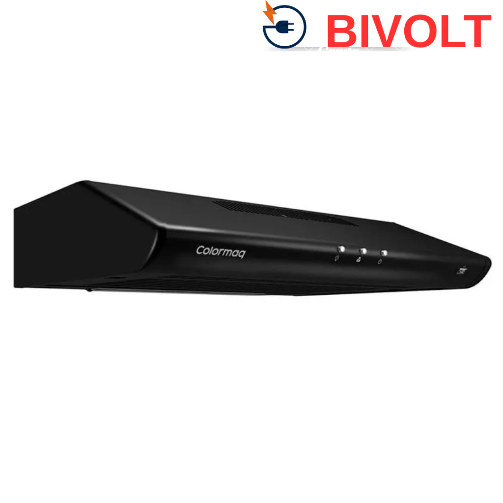 Imagem Depurador Colormaq Cook 80 Cm DC80CPFCNAC Preto Fosco Bivolt