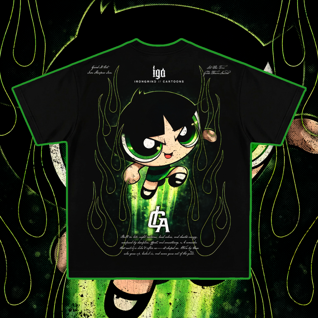 Camiseta Oversized Básica Feminina Academia Treino 100% Algodão Docinho As Meninas Super Poderosas