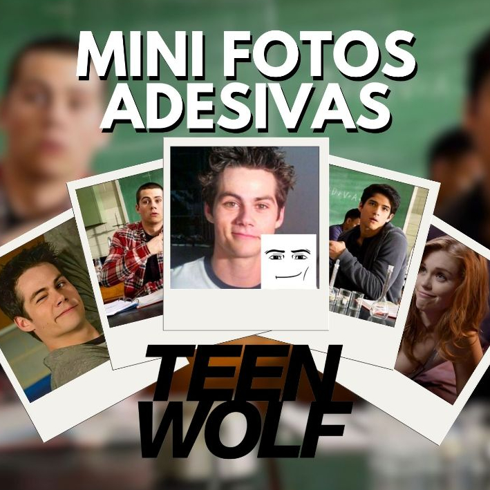 Minifotos Adesivas - Teen Wolf - 15 unidades - Qualidade Premium