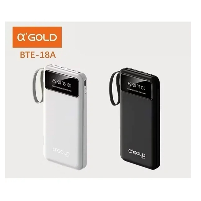 A'gold BTE-18A Carregador Portátil Power Bank 10000mAH