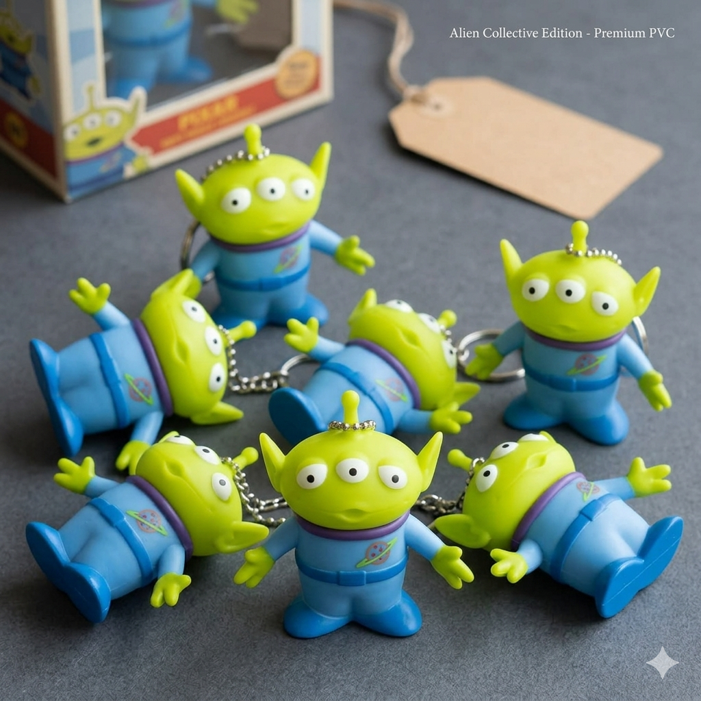 Miniatura Boneco Alien Toy Story Brinquedos Disney Colecionável