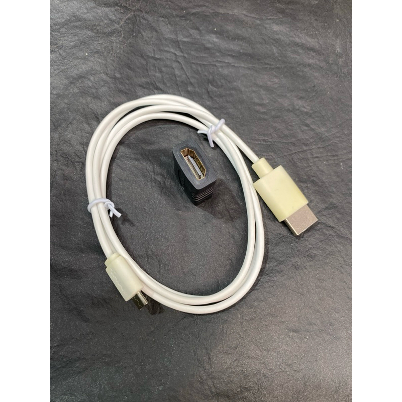 Cabo conversor HDMI macho/fêmea para micro USB macho 1 metro