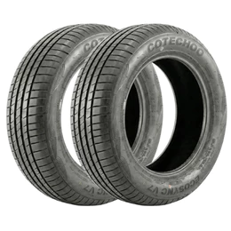 Kit 2 Pneus 195/55 R15 Cotechoo EcoSync V7 85V Aro 15 Novos