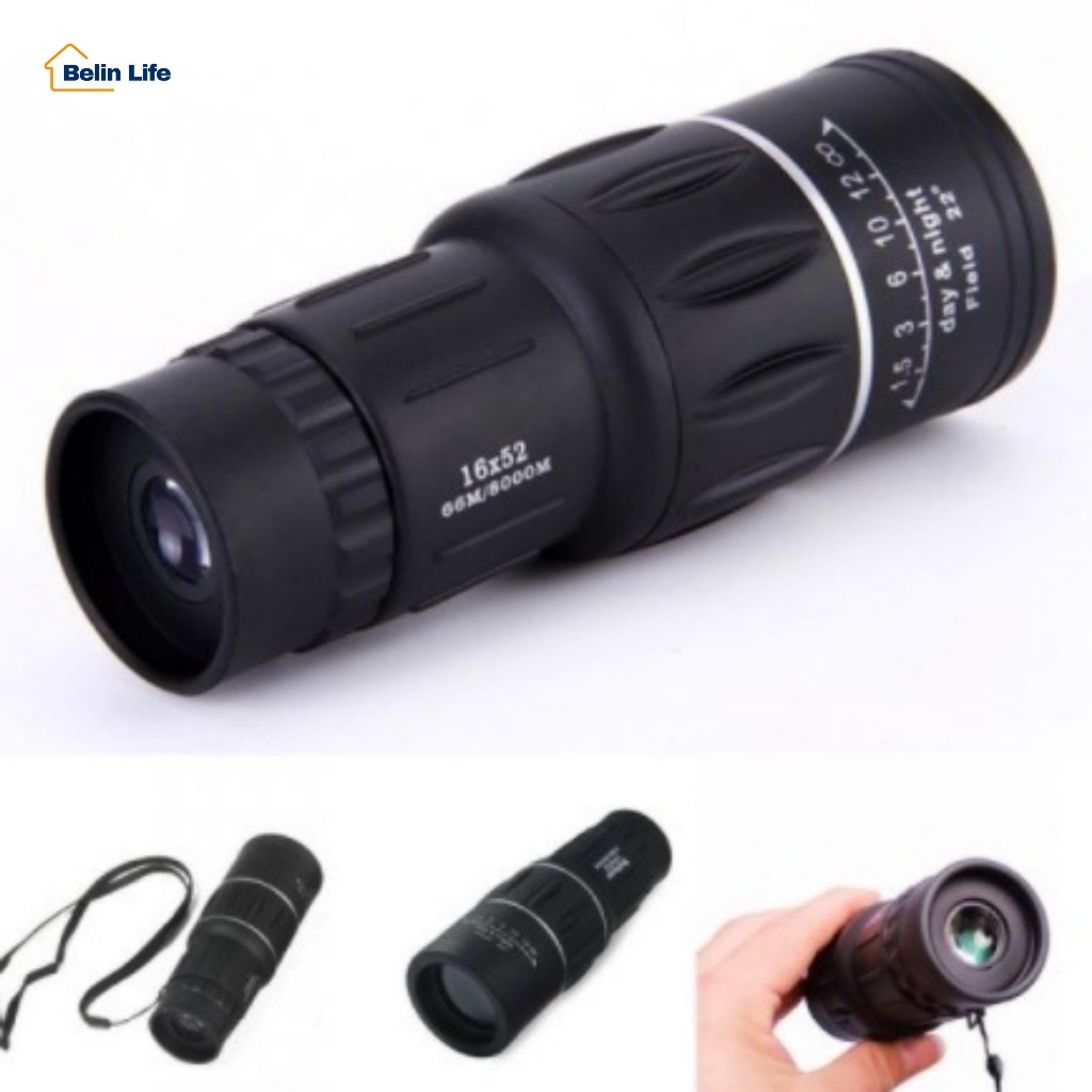 Telescopio Monocular Profissional Super Zoom 30x Lente 52mm Alta Definicao Tatic