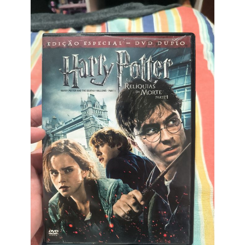 DVD Harry Potter e as Relíquias da morte parte 1