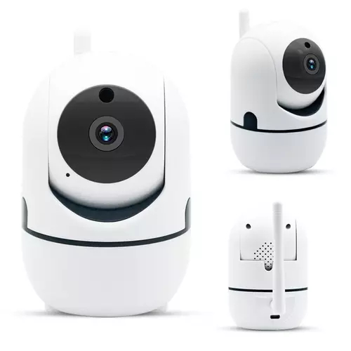 Câmera Inteligente IP Wi-Fi 360° Full HD 1080p Lehmox LEY-20 com Áudio e Visão Noturna