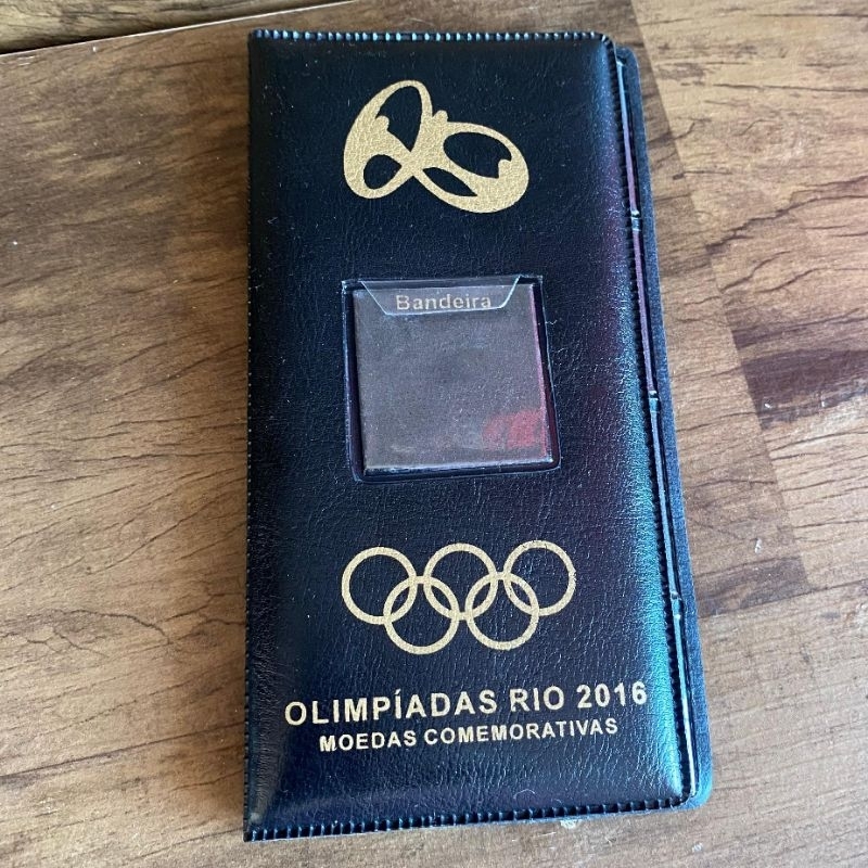 Álbum Organizador para as Moedas das Olimpíadas Rio 2016