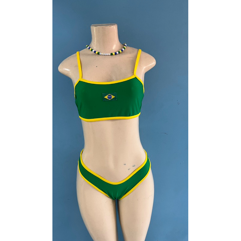 conjunto de cropete sem bojo com calcinha asa delta micro fio ,cropete com alças regulável e gancho todo forrado