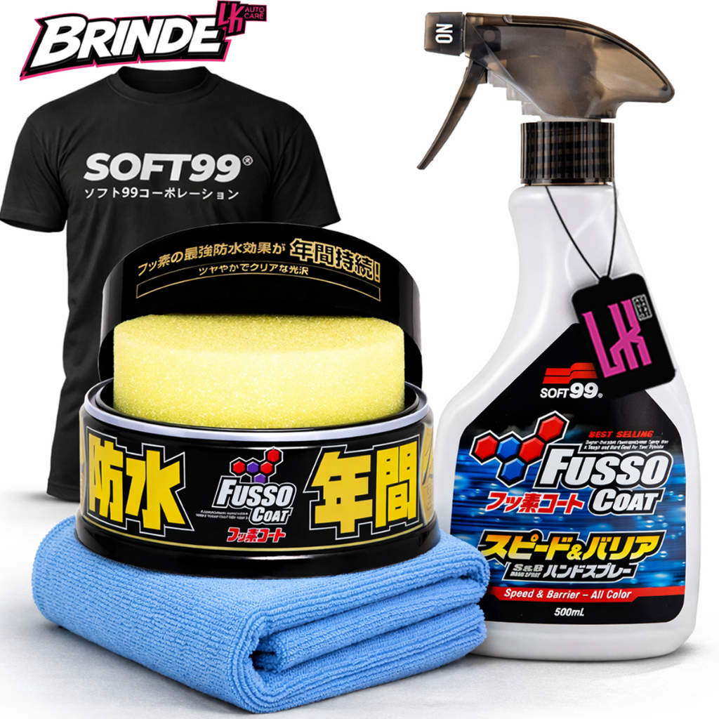 KIT Selante Sintetico Fusso Coat + Speed Barrier Manutenção Soft99