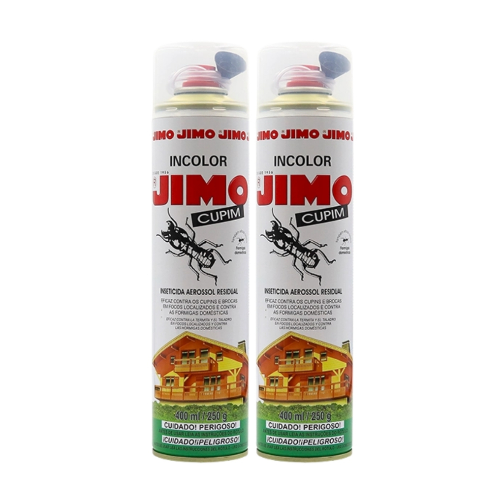 Jimo Mata Cupins Brocas Formigas Em Madeiras 400ml 2un