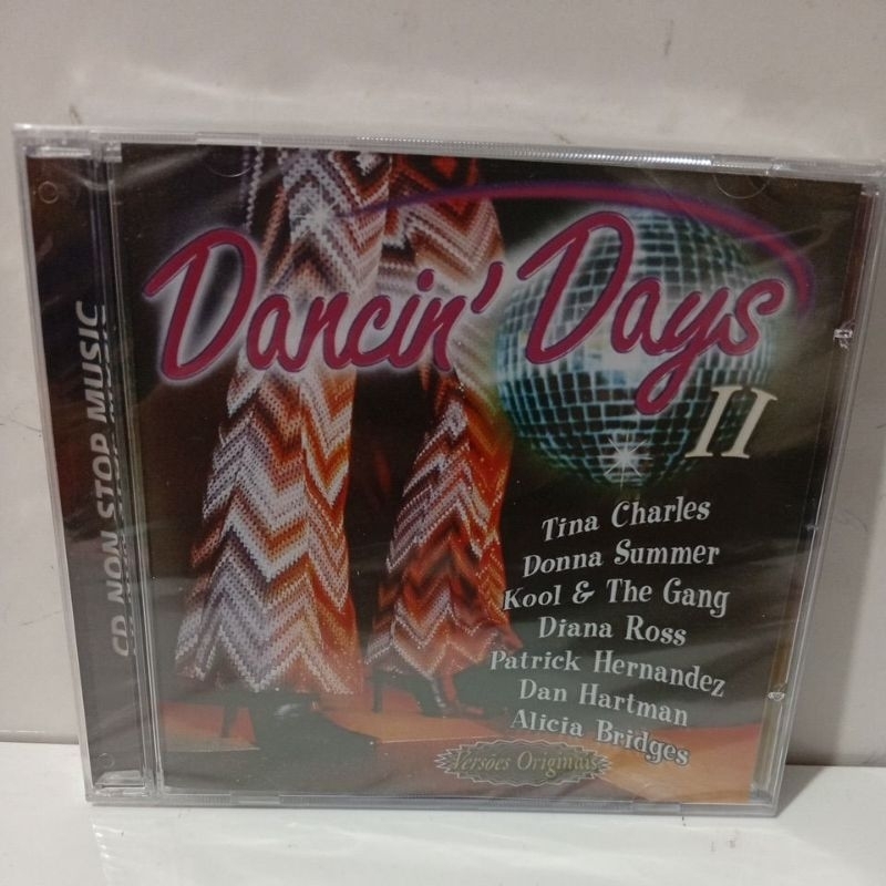 Cd Dancin' Days 2 Tina Charles, Kool e The Gang, Diana Ross, Patrick Hernandez.... Lacrado de Fabrica Original