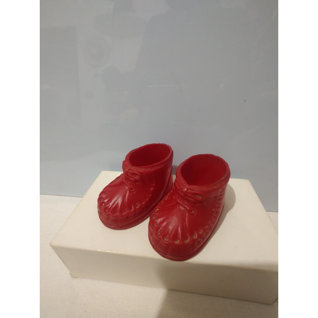 Bota de Boneca Chiquititas Vermelha - 6cm