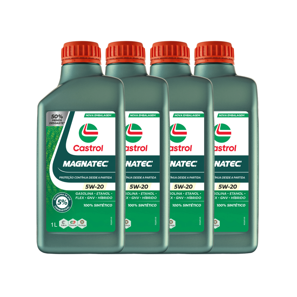 Óleo 5W20 Castrol Magnatec 100% Sintético