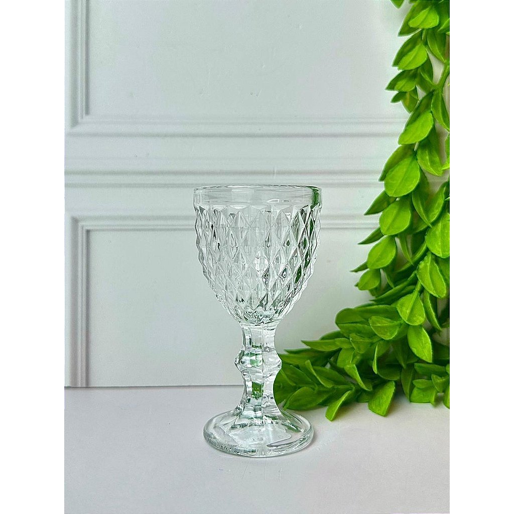 Taça licor vidro bico abacaxi 60ml