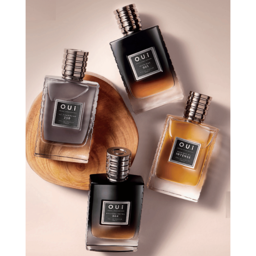 Oui Original Perfume Masculino - Rivière Bleue - Hôtel De Ville - Iconique 001 - Mystère Royal - Le Charmeur