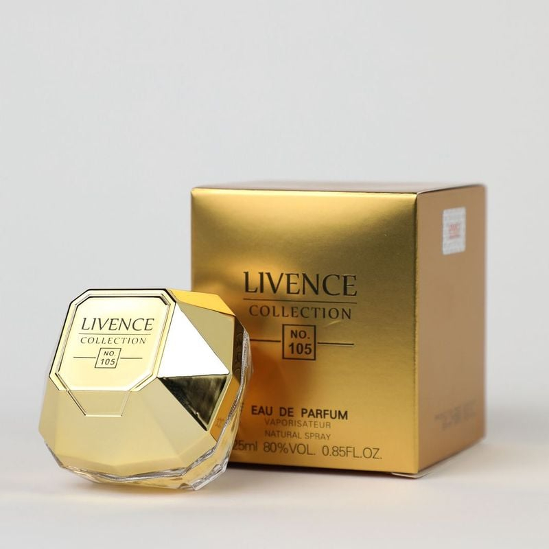 Perfume Feminino Livence Collection Nº 105 25ml Miniatura Fragrância Elegante Longa Duração