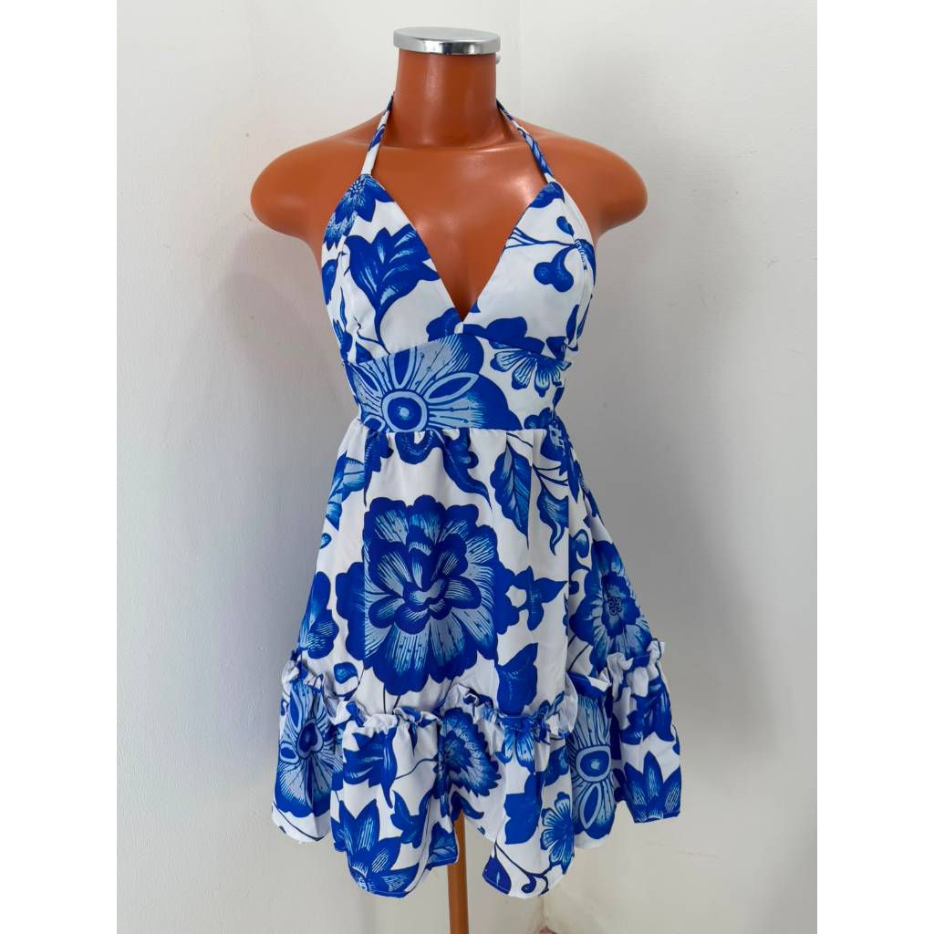 : Lind Vestido Boneca Floral Coleção Jardim Encantado