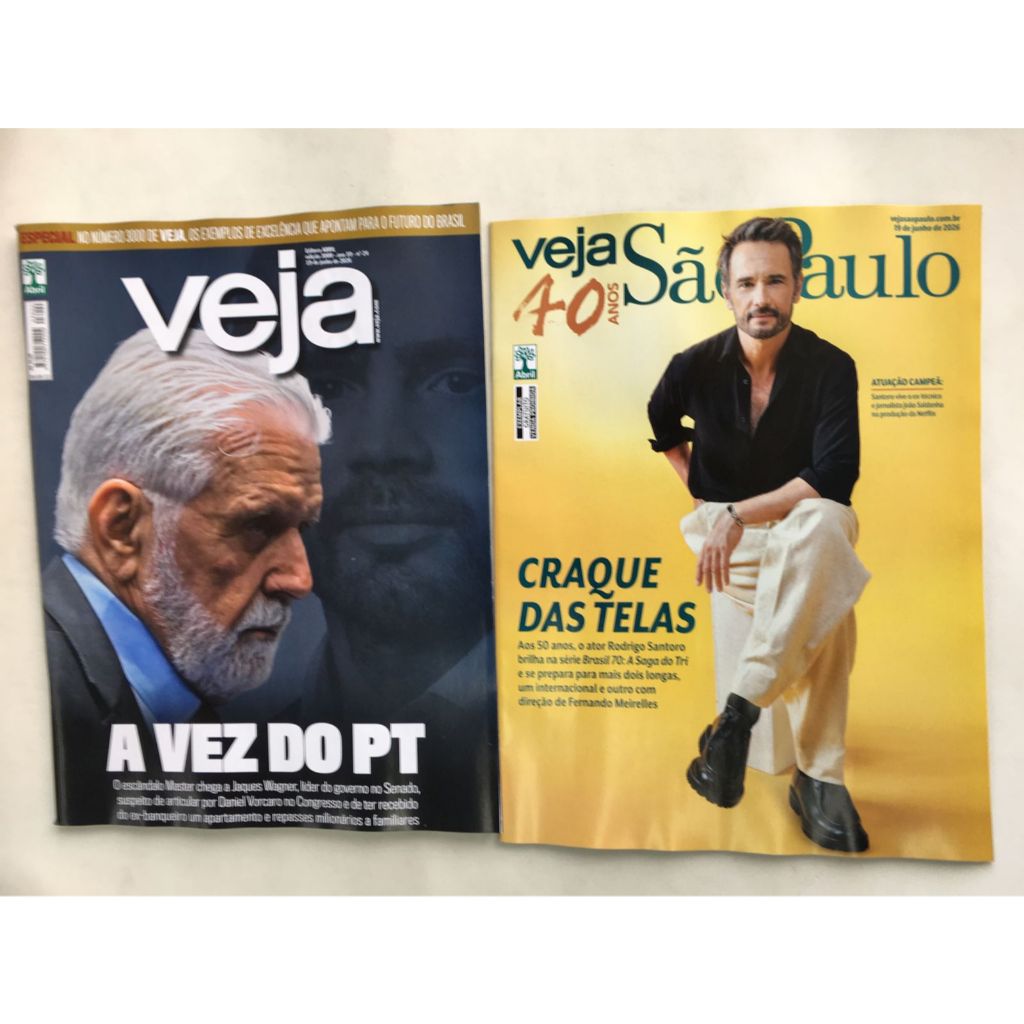 Revista Veja E Veja São Paulo Edição Semana Atual