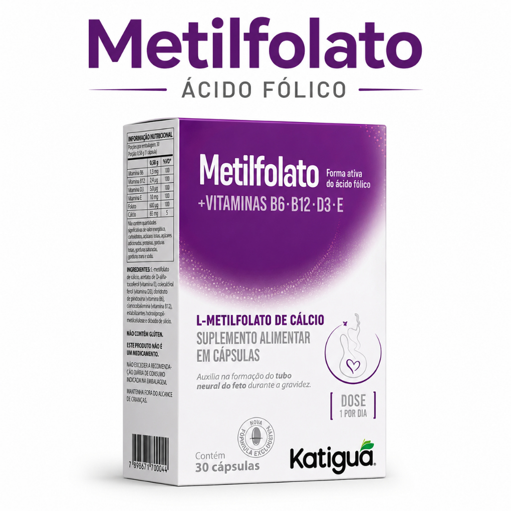 Complexo B com Vitamina D3 e E 30 Cápsulas