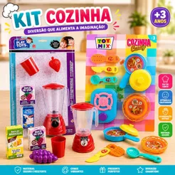 Brinquedos Cozinha Casinha Confeitaria Comidinha Menino Menina Panela Pressão Cozinhar