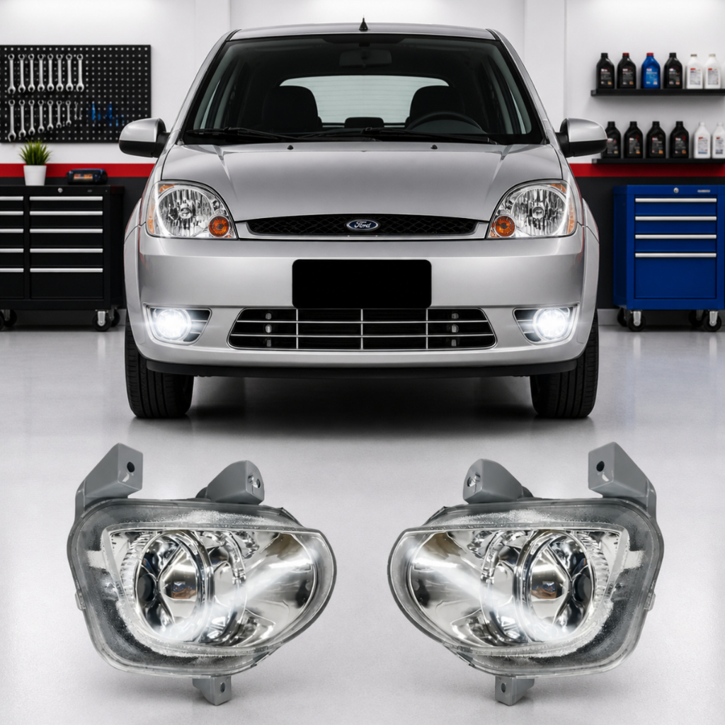 Farol Milha Fiesta Super Charger 2003 2004 2005 2006 2007