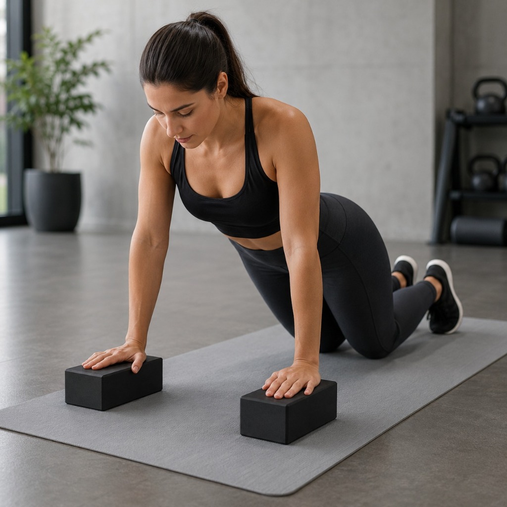 Bloco De Yoga Pilates Alongamento Fisioterapia 10x20x7,5cm Tijolo Ioga