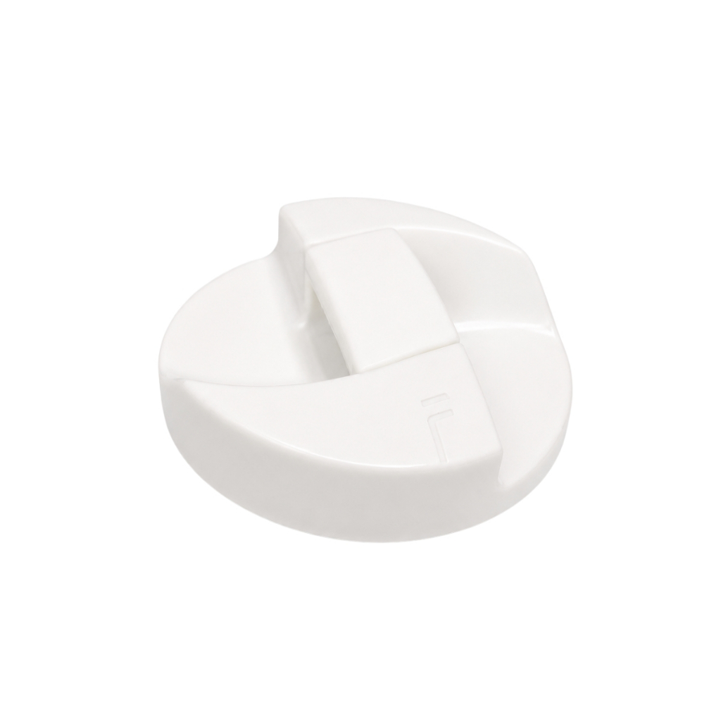 Botão Timer Pressostato para Lavadora Compatível Brastemp Mondial Branco