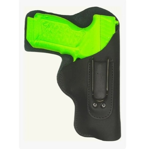 Coldre Couro Pistola Velado Cintura Taurus Glock Imbel Mole